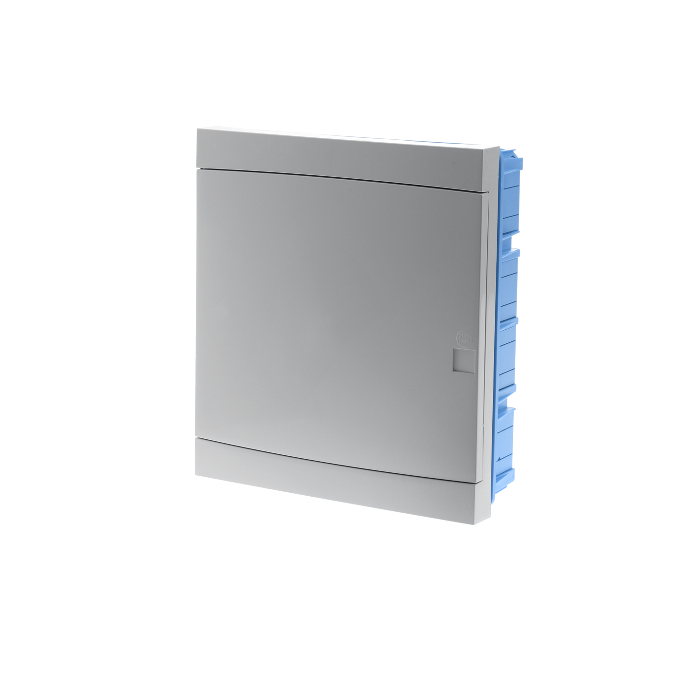 Coffret a encastrer 24 modules IP40 gris, porte grise