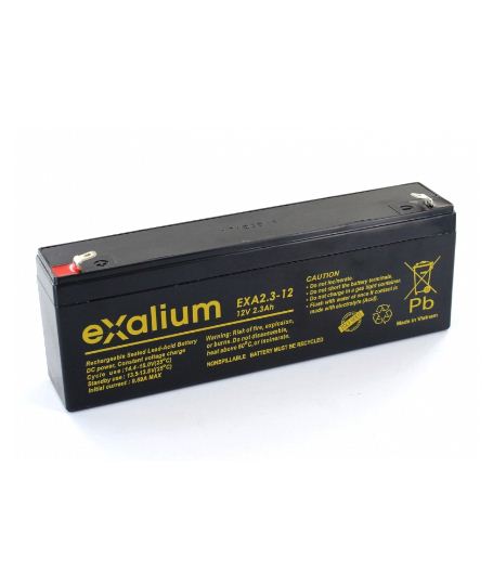EXALIUM 12V 2.3AH EXA2.3-12